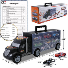 JODUDLR carrier lid open displays cars for easy access and sorting