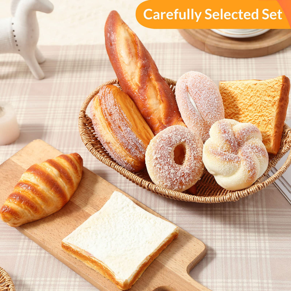 Joeabor artificial loaf on shelves adds lifelike bakery detail