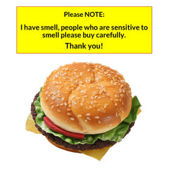 Joeabor realistic hamburger decor for photography or film projects.