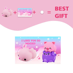 Easy-use cards with included tape for instant gifting