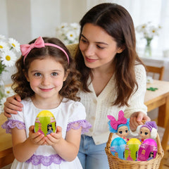 JoFAN jumbo egg set makes birthday gift ideas with collectible dolls