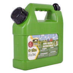 Farm-theme John Deere bubble bottle adds authentic outdoor family fun.