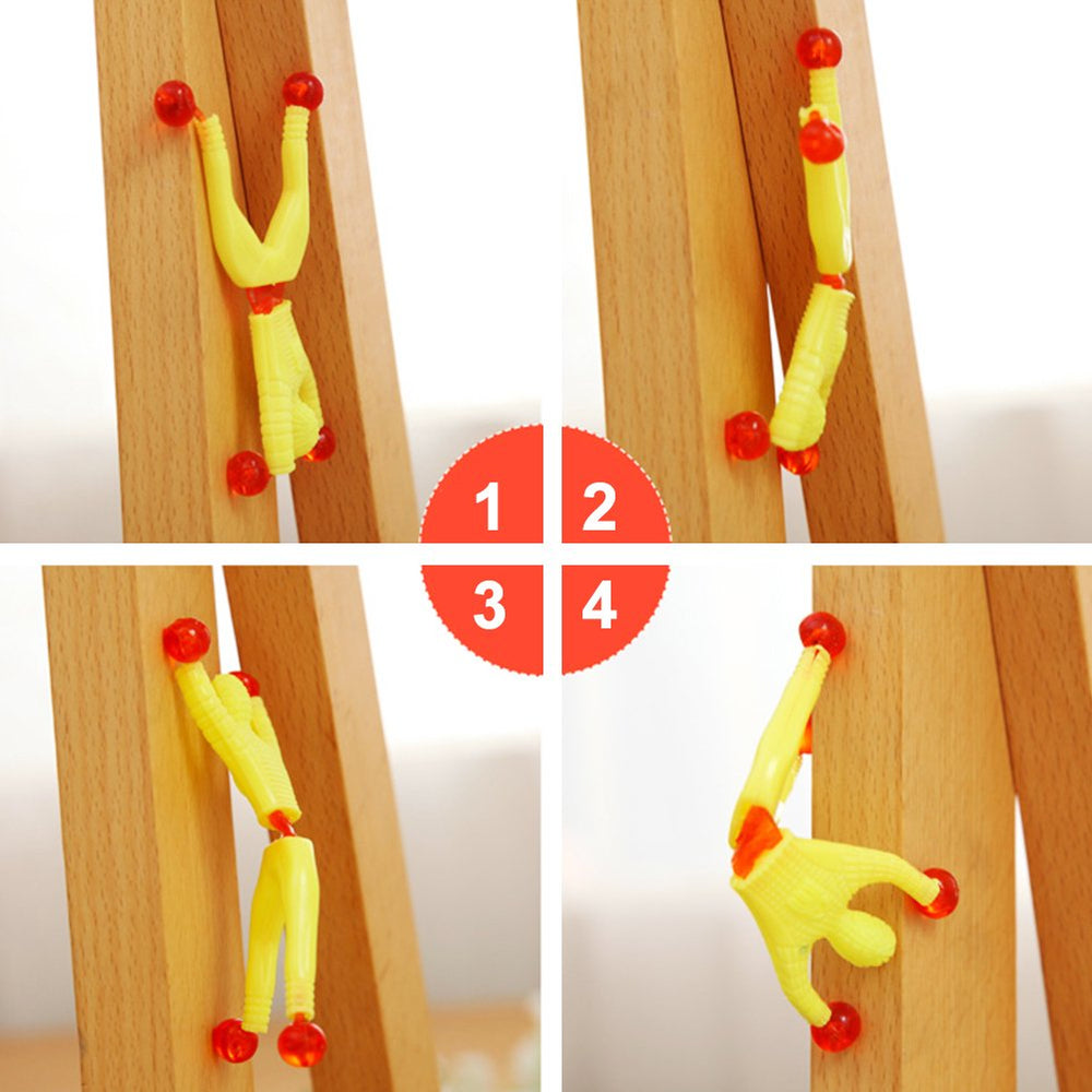 JOHOUSE crawling figures introduce basic gravity and adhesion concepts
