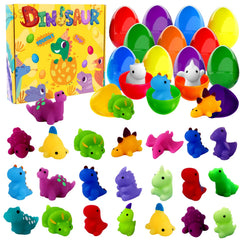JOICEE dinosaur squishy egg pack—colorful prefilled eggs for Easter baskets