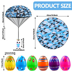 JOICEE Easter egg parachute chick toy, ideal for playful Easter activities