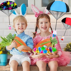 JOICEE Easter egg parachute kitten toy, vibrant for party favors and celebrations