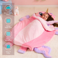 Joiedomi nap mat in use during preschool naptime.