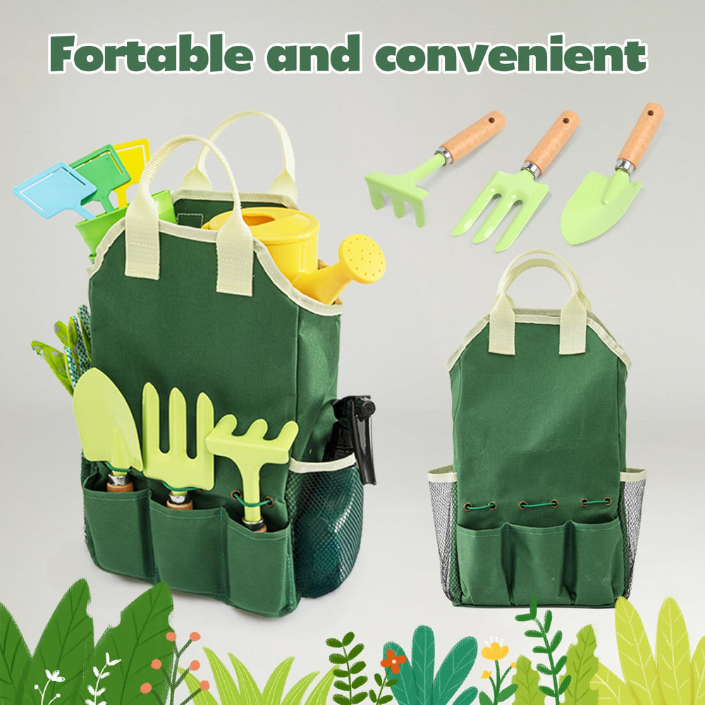 JOI MEW tote bag keeps tools organized for backyard or park adventures