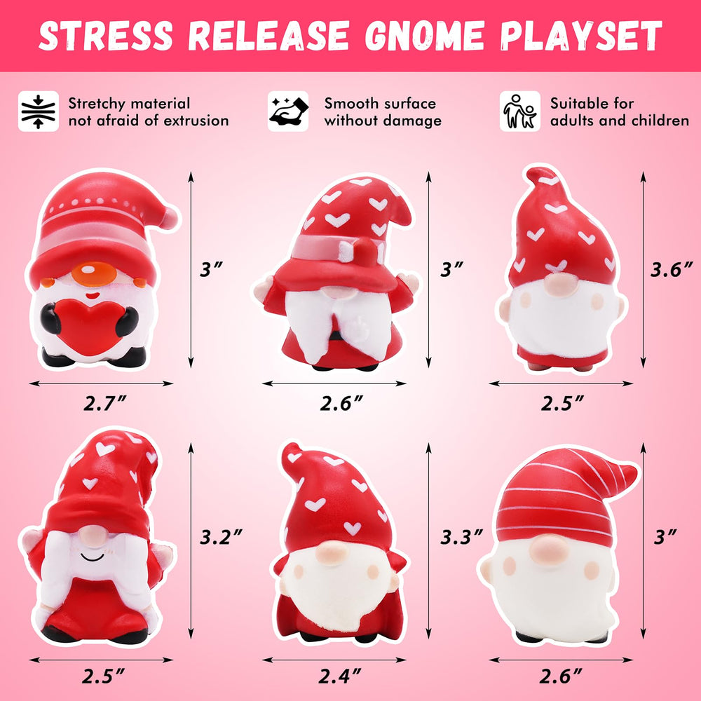 JOINBO Christmas gnome squishies playset, kids-friendly gift idea for smiles.
