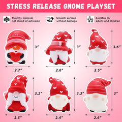 JOINBO Christmas gnome squishies playset, kids-friendly gift idea for smiles.