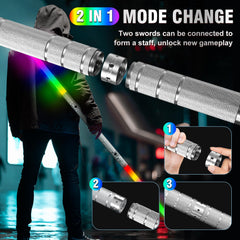 JOINBO light up swords 24.5 inch length suits kids and adults well