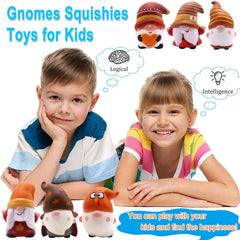 JOINBO Thanksgiving Gnomes Squishies closeup on soft texture and smooth surface
