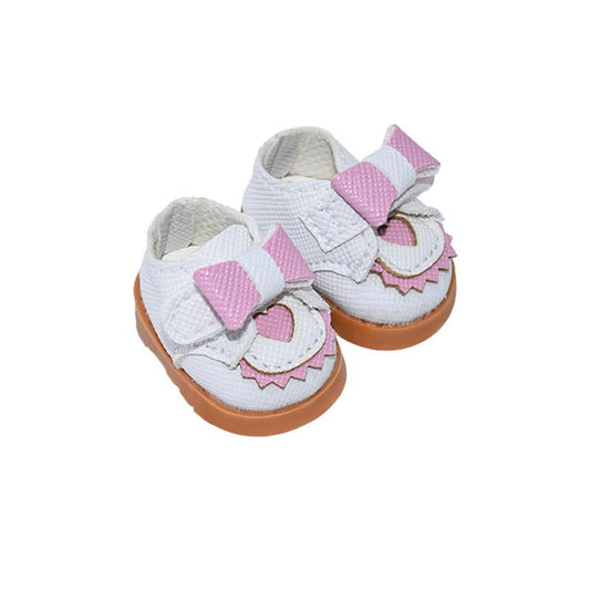 Jojedomo Labubu pink 17cm doll shoesβperfect fit for stylish display and easy dressing.