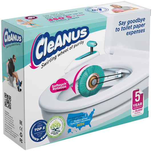 Jokebox Cleanus prank box packaging: convincing realism for surprise gifts