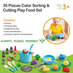 JOKERKING blue easy-clean kitchen toy designed for quick cleanup