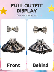 JOKERKING Labubu outfit set in multiple colors for mix and match play