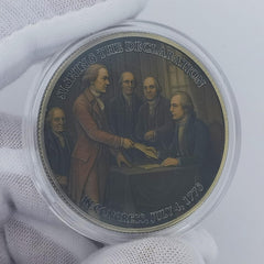 Jokimu's 250th coin features vivid artwork highlighting lifelike plumage and flag details.