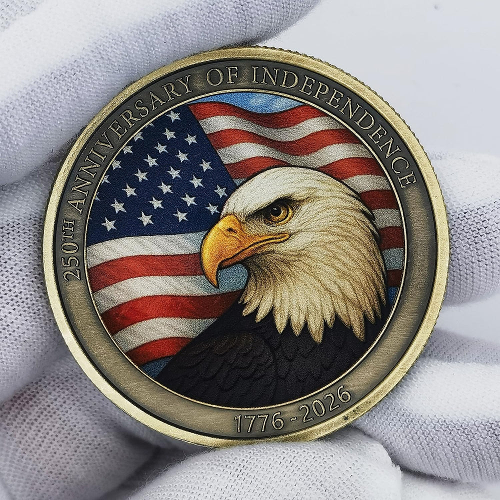 Jokimu zinc alloy coin with antique finish edge designed for long-term display