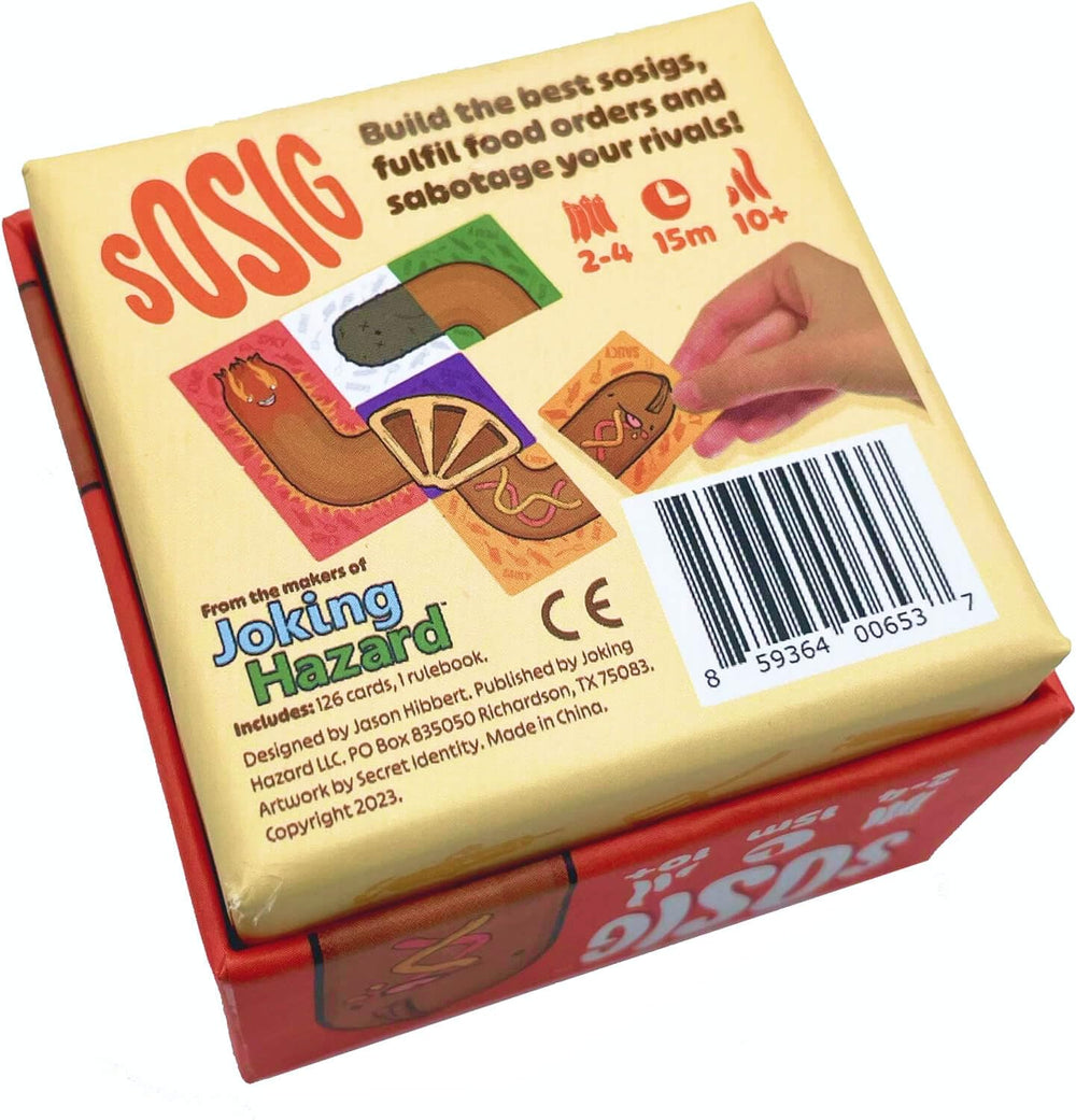 Joking Hazard Sosig body card adds punchlines to Sosig builds.