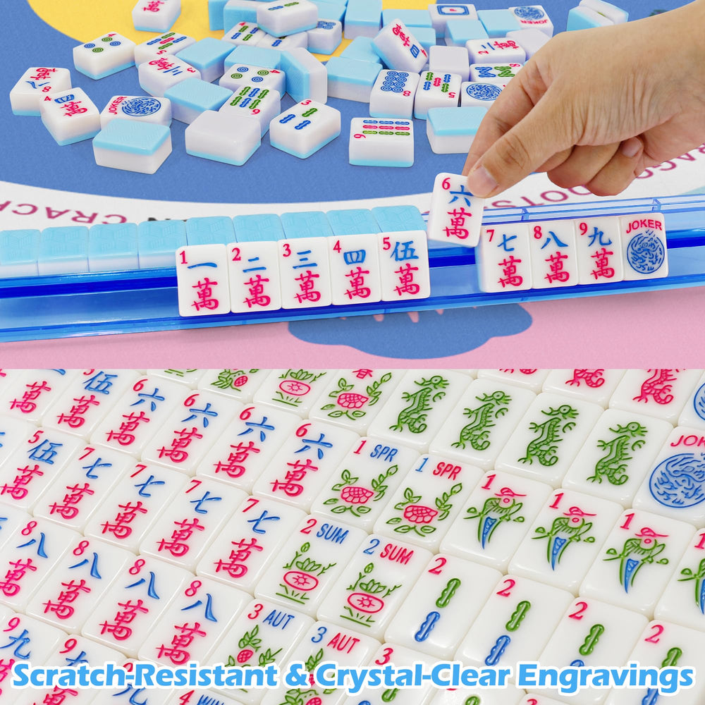 Jolitac money chips durable stakes for mahjong rounds