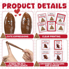 JolliLudo Valentines cards with playful illustrations for friendly exchanges.