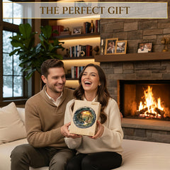 Jollitot forest sunset scene puzzle captures tranquil nature moment