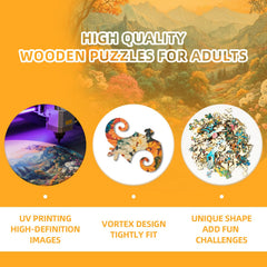 Jollitot irregular laser-cut shapes add playful challenge for puzzle fans.