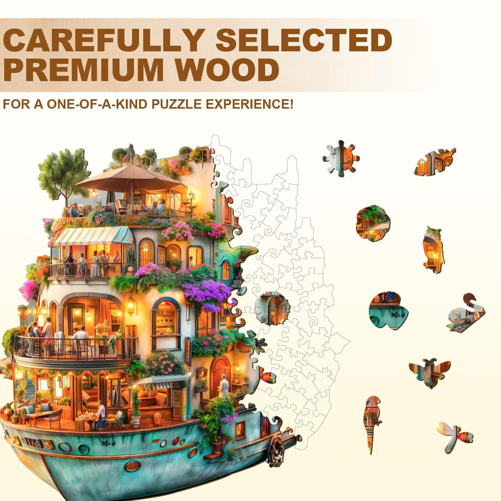 Jollitot Voyage Garden puzzle is a relaxing activity for family evenings or solo mindful recreation.