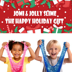 Jomi & Jolly glitter sequins slime kit for DIY sparkle effects.