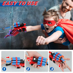 Sucker darts included for safe launch play and easy target practice.
