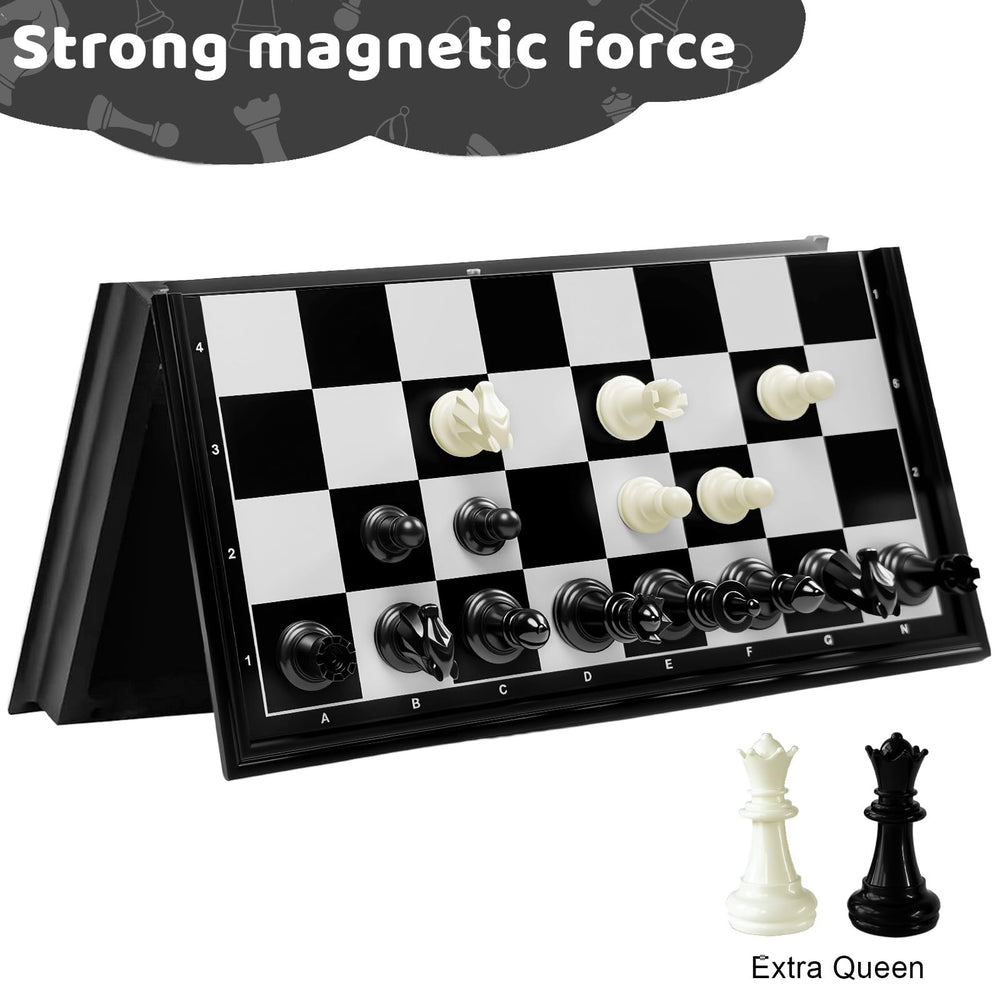 Joneytech magnetic chess pieces stay secure during travel