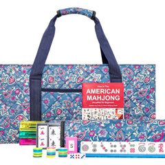 Jongyance American Mahjong Set 166 tiles, durable melamine for lasting play.