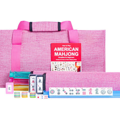 Jongyance American Mahjong tiles set with 166 durable melamine pieces