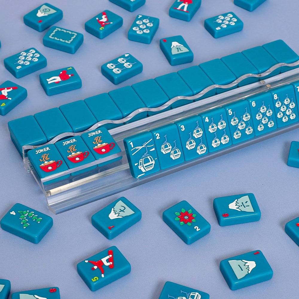 Jongyance easy-to-clean tiles fit American Mahjong rules and casual play