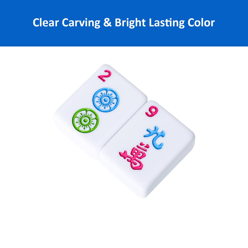 Engraved tile details from Jongyance enhance readability and tile recognition.