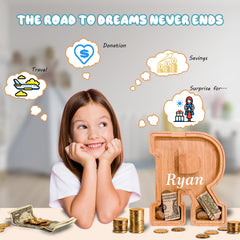 JOOMLAFLY acrylic savings panel shows progress at a glance for kids