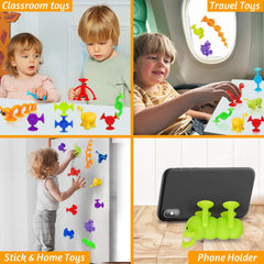 Joosharkidz sensory bath toys support exploration and fine motor development.