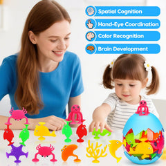 Joosharkidz starfish suction bath toy with popping sensory feedback