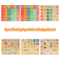 Joqutoys kid stacking blocks improves fine motor skills and balance
