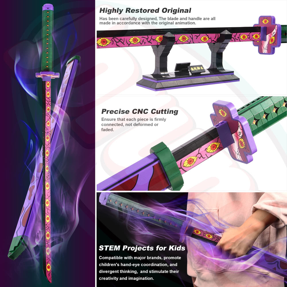 Jorumo Kokushibo instruction manual and parts for precise STEM learning.