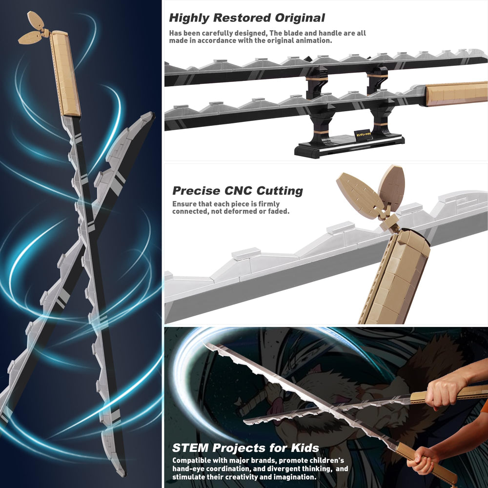 Jorumo Inosuke cosplay build kit with detailed assembly for fans.