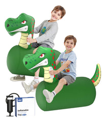 JOSEN Bouncy Hopper Giant Dinosaur – side view showing spacious play area for active kids.