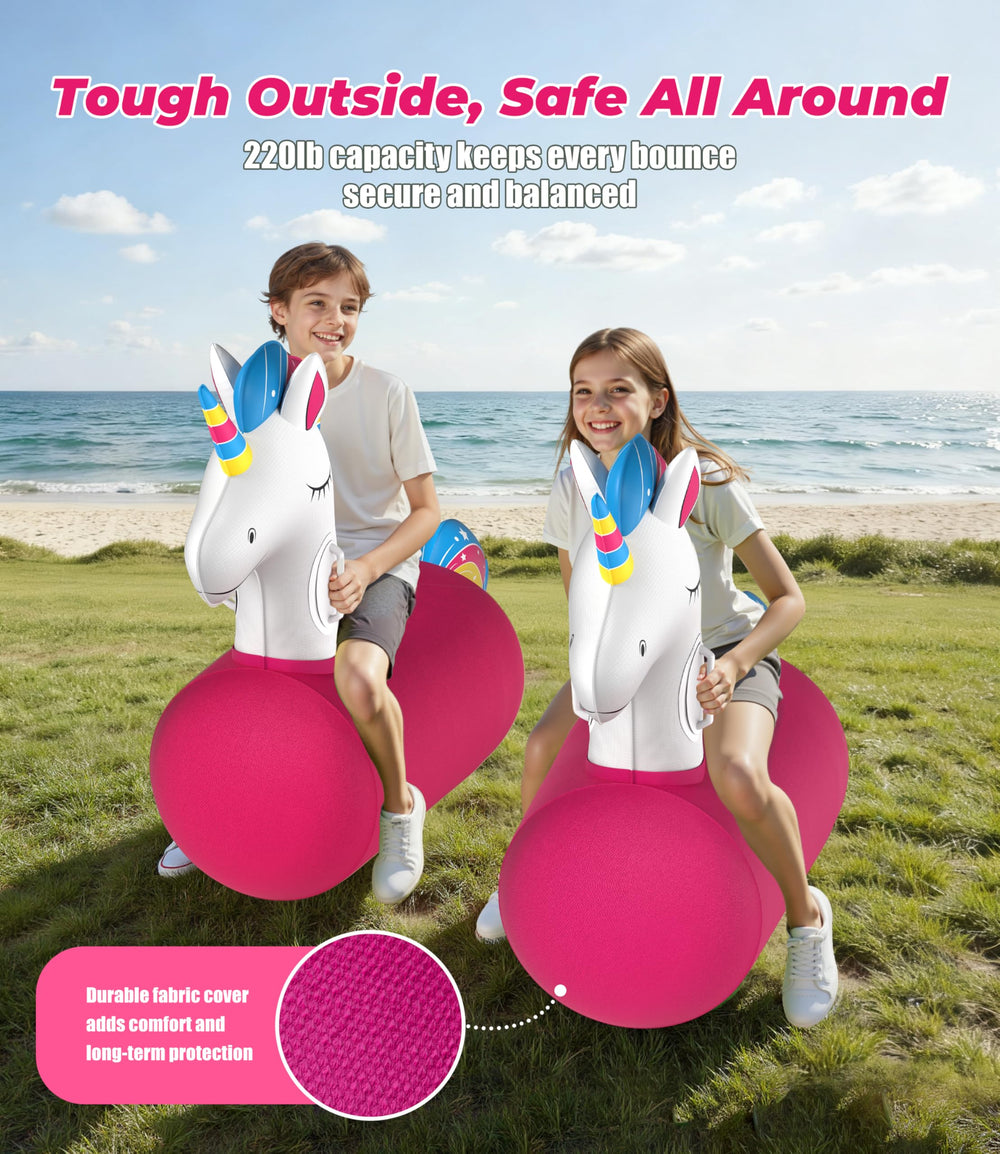 JOSEN bouncy hopper manual pump included for quick inflation