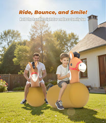 JOSEN bouncy horse arrives in a gift-ready box for holiday gifting