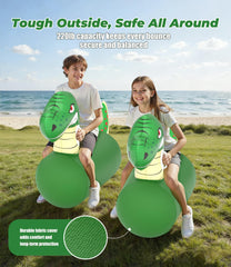 JOSEN Dinosaur Hopper 3-in-1 air valve enables quick inflation