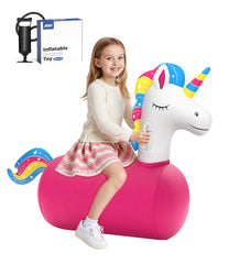 JOSEN giant unicorn hopper inflated for spacious indoor outdoor fun