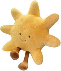 Joson sun-shaped plush toy as a soft bedside pillow for cozy mornings