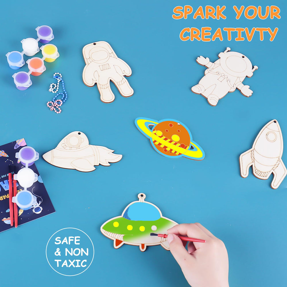 JOTIKO space keychain astronaut design invites kids to personalize a keepsake