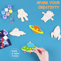 JOTIKO space keychain astronaut design invites kids to personalize a keepsake