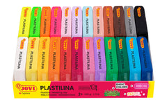 Reusable Jovi clay bars stacked for endless play and design mockups.